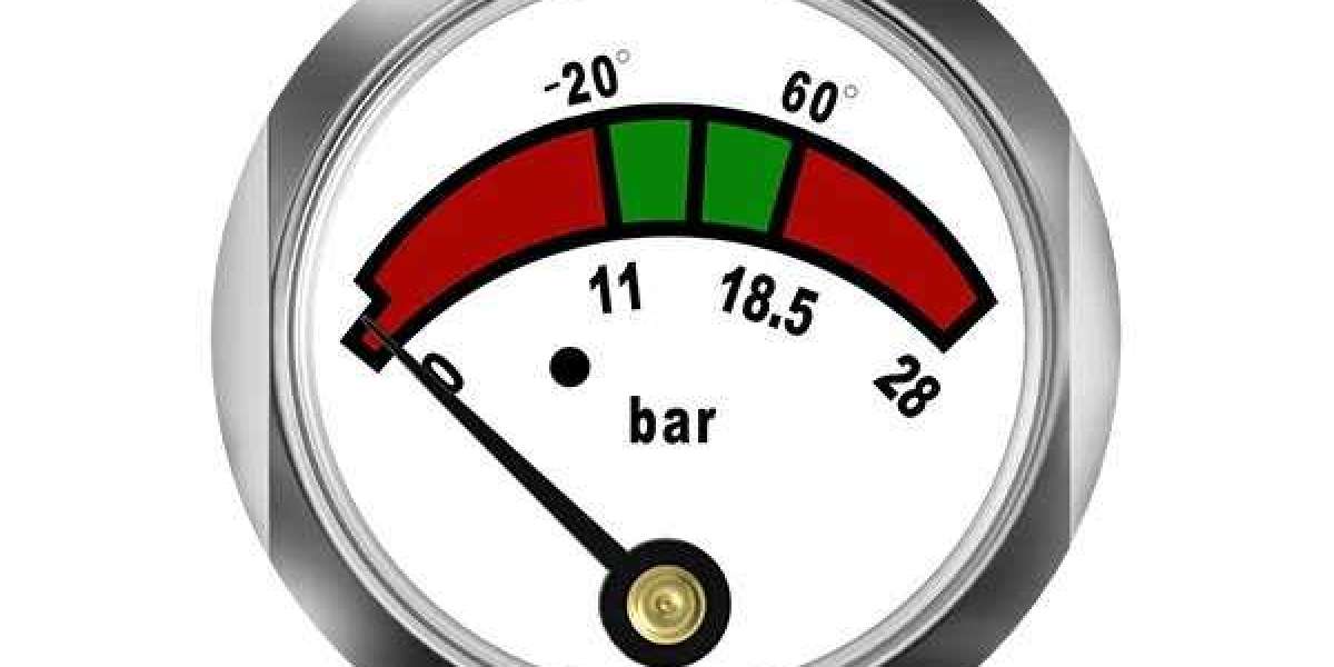 Features of shockproof fire extinguisher diaphragm pressure gauge