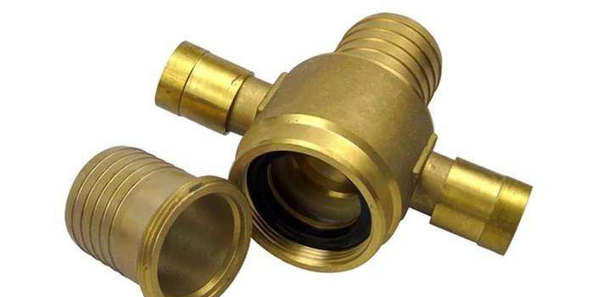 Manufacturing process of brass John Morris type fire hose coupling