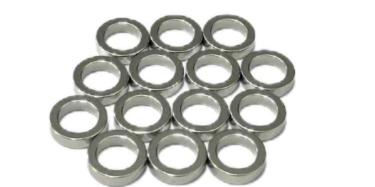 Features of perforated circular sintered NdFeB ring magnet