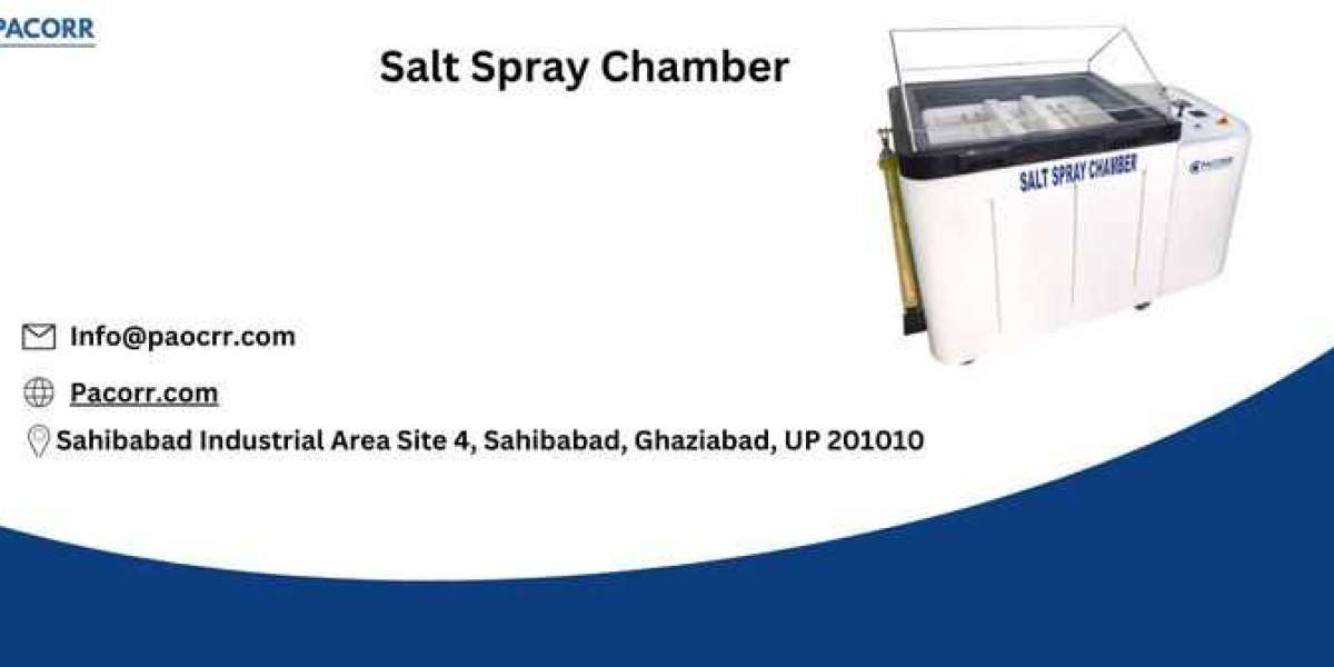 The Critical Role of Salt Spray Test Chamber
